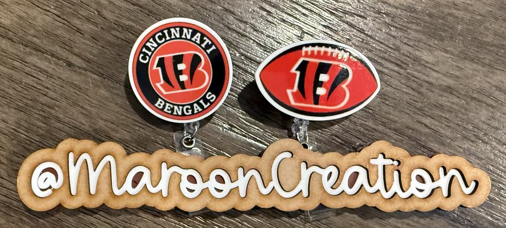 Cincinnati Bengals Badge Reels