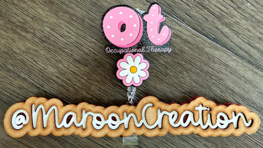 Occupational Therapy Badge Reel