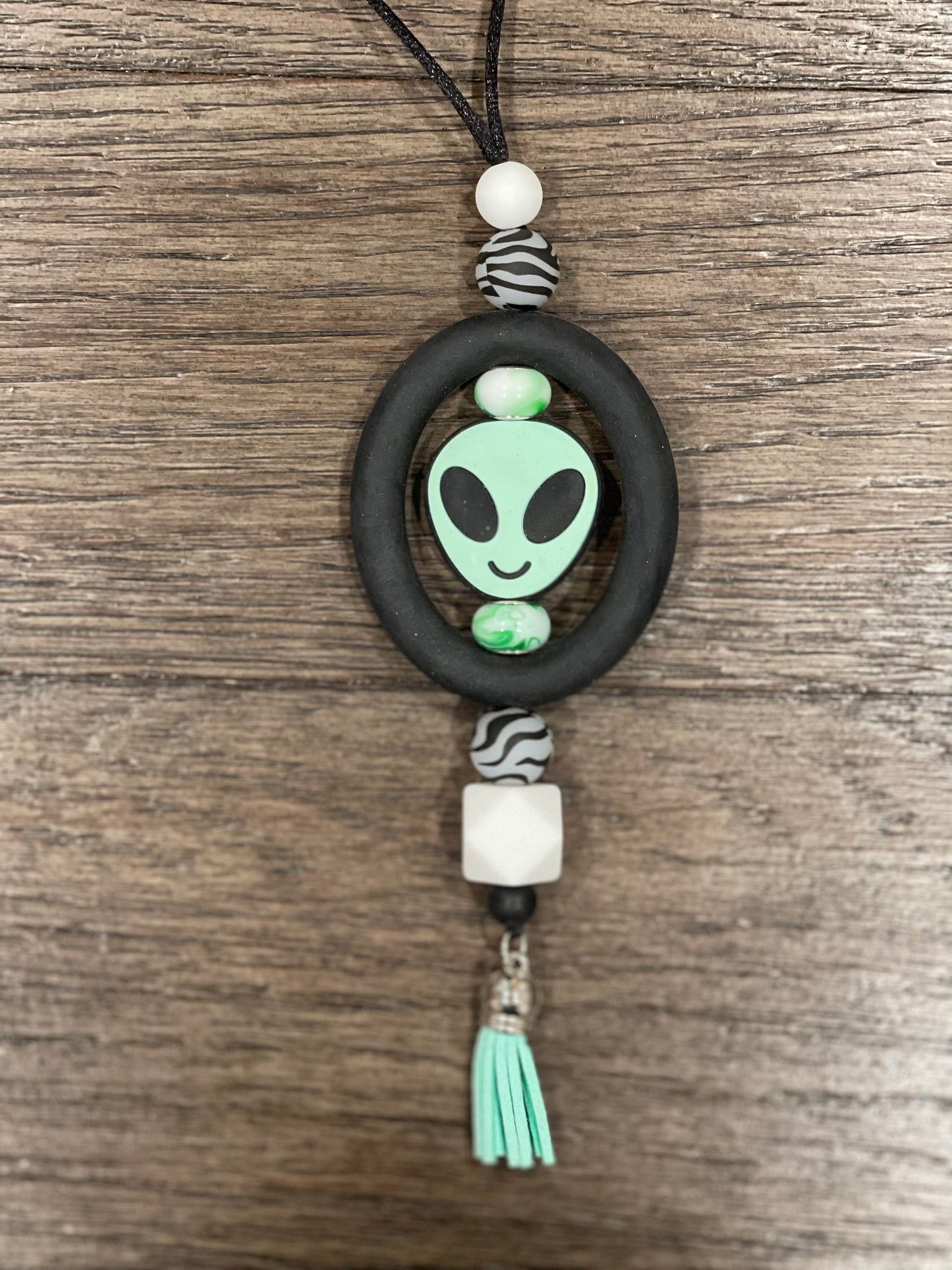 Alien Car Charm