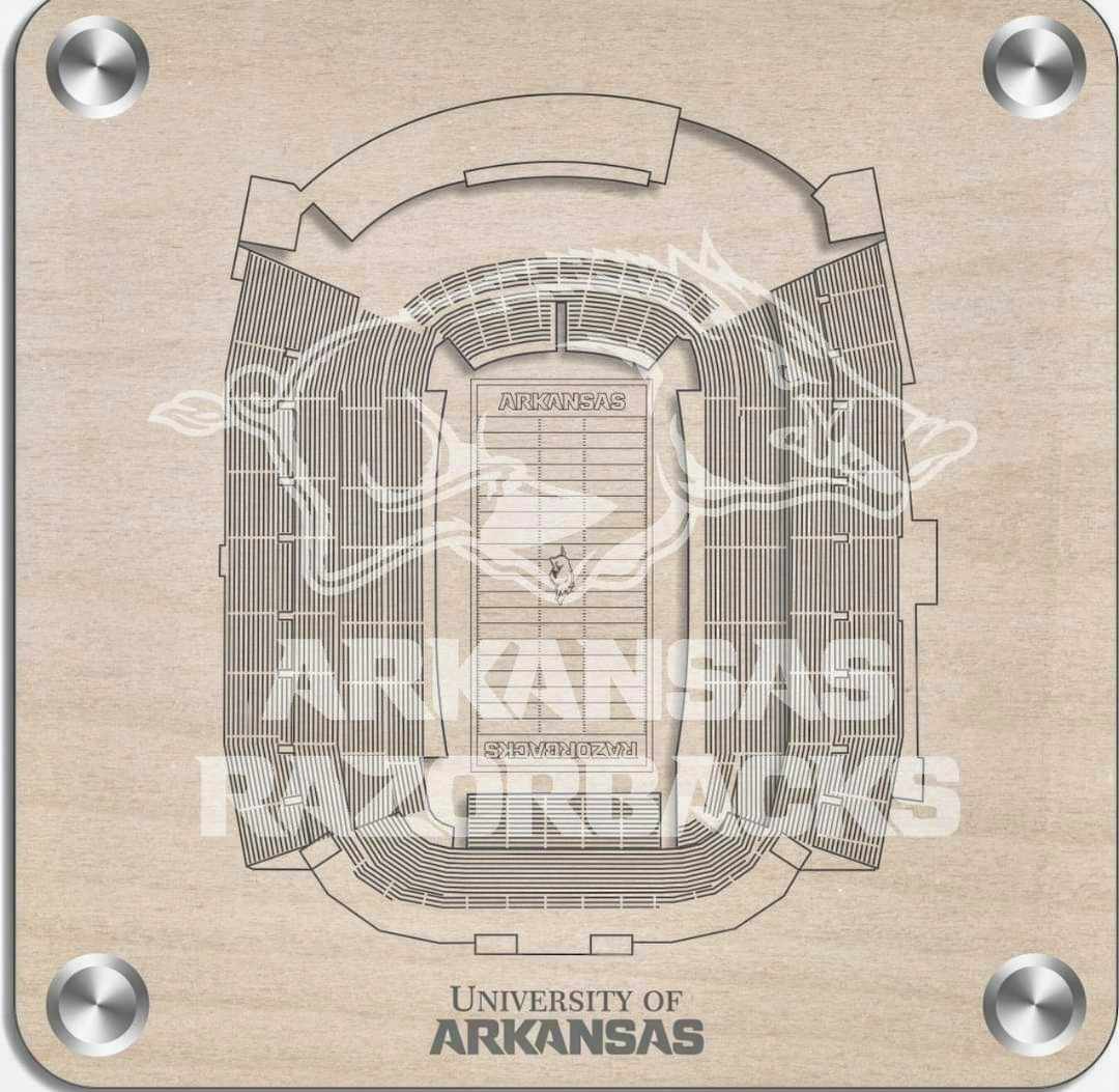 Arkansas Razorbacks Coaster