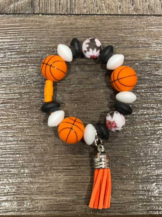 Basketball Daisy Cup Charm