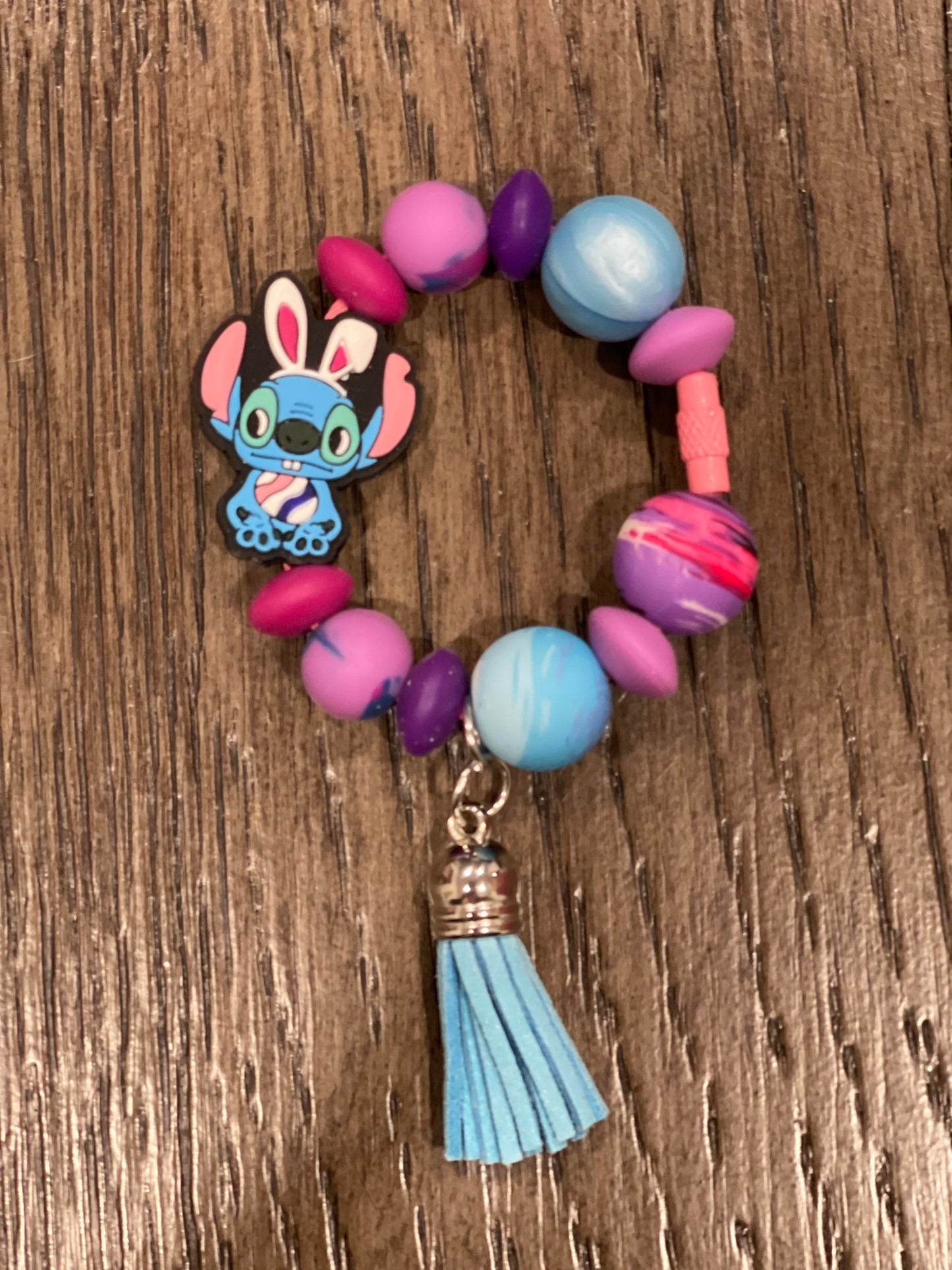 Easter Bunny Stitch Cup Charm