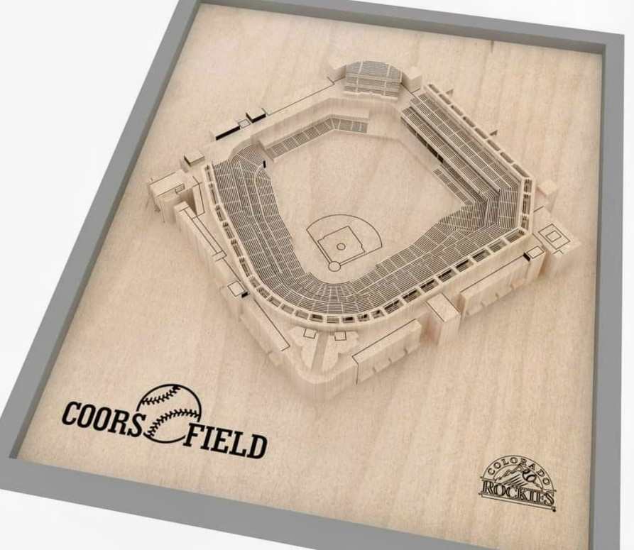 Colorado Rockies Coors Field 3D
