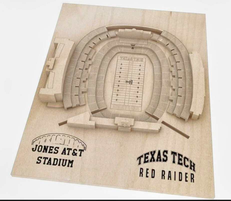 Texas Tech 3D stadium