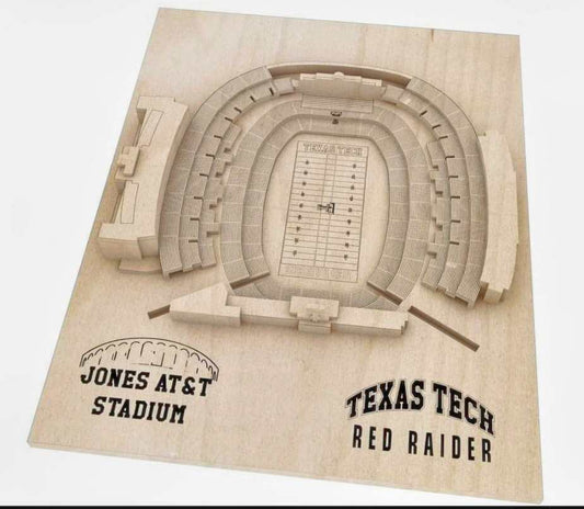 Texas Tech 3D stadium