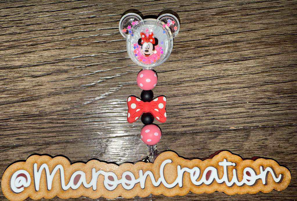 Mouse Shaker Badge Reels