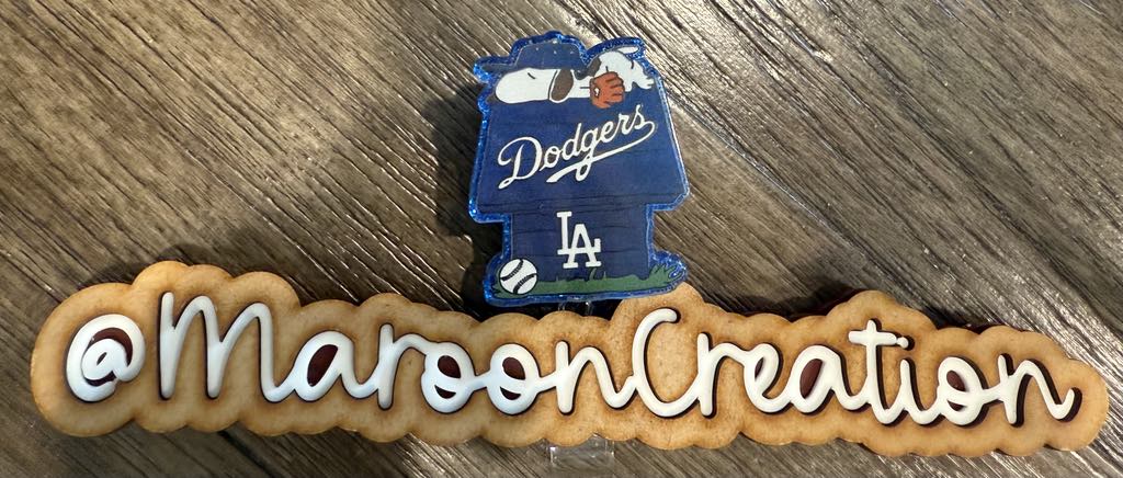 LA Dodgers Badge Reels