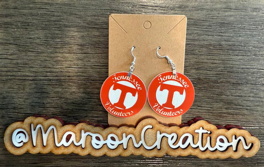 Tennessee Volunteers Earrings