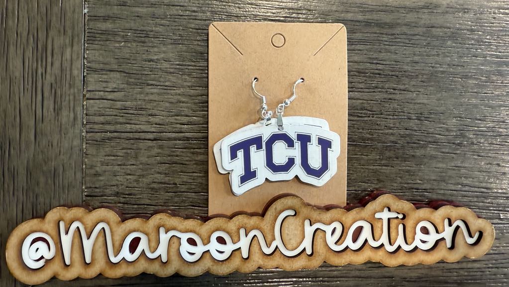 TCU Earrings