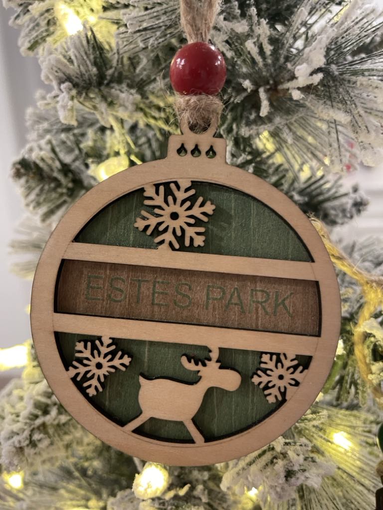 Estes Park Christmas Ornaments