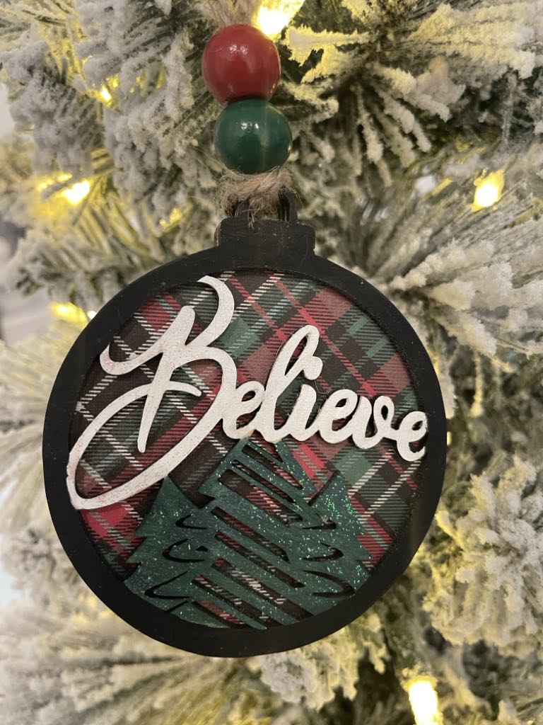 Believe Ornaments