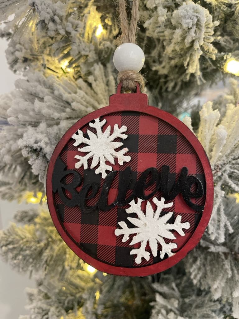 Believe Ornaments