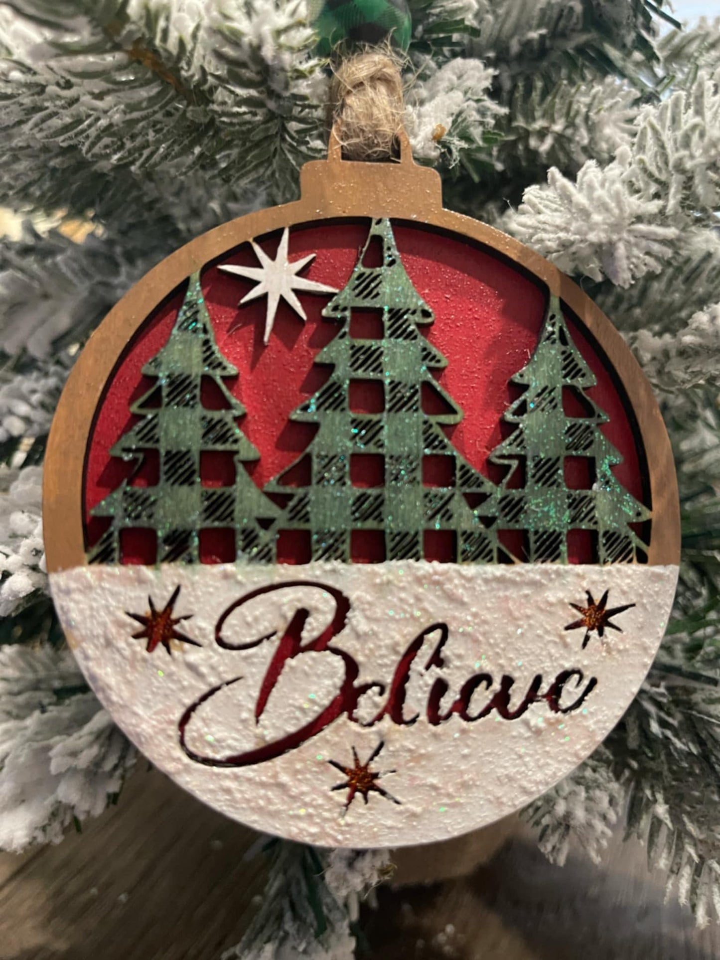 Believe Ornament