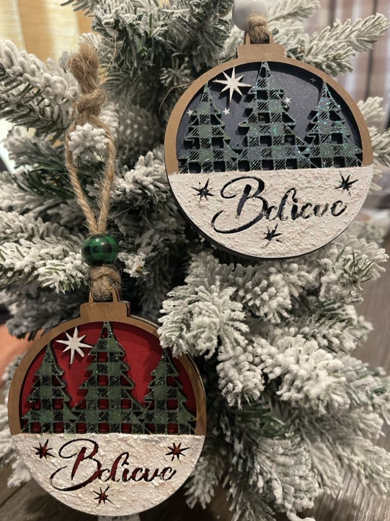 Believe Ornament