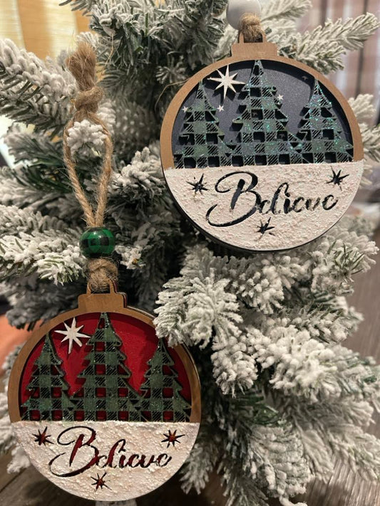 Believe Ornament