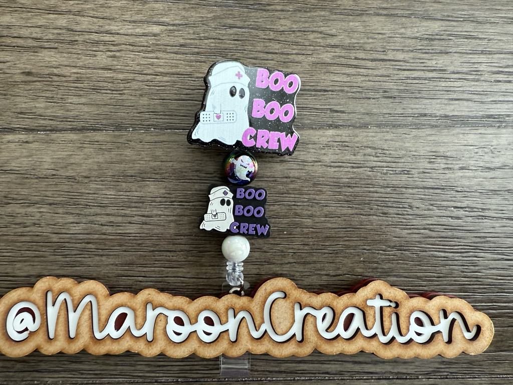Boo Boo Crew Badge Reels
