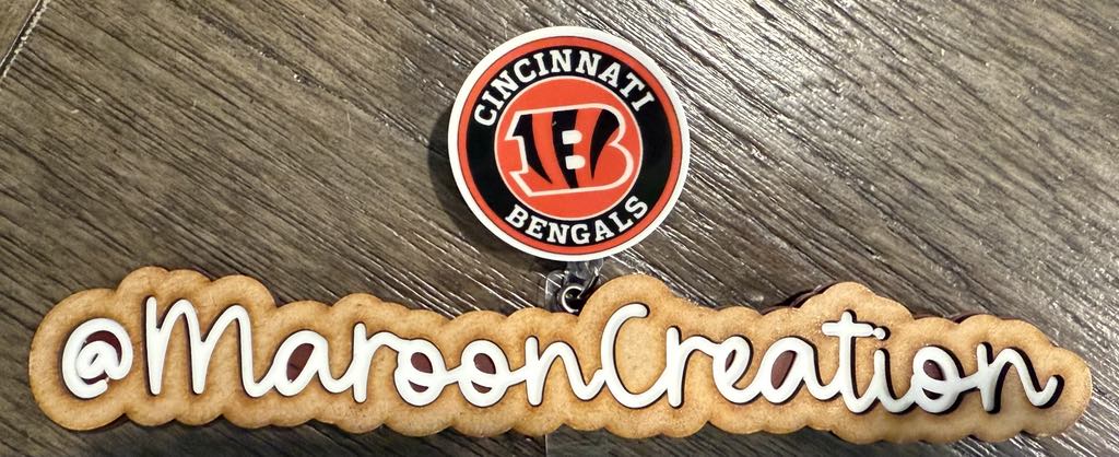 Cincinnati Bengals Badge Reels