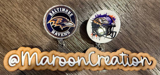 Baltimore Ravens Badge Reels