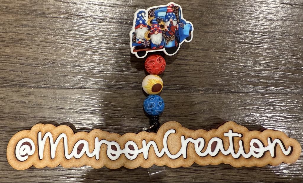 4TH of July Badge Reels