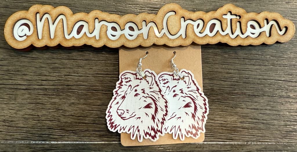Texas A&M Earrings