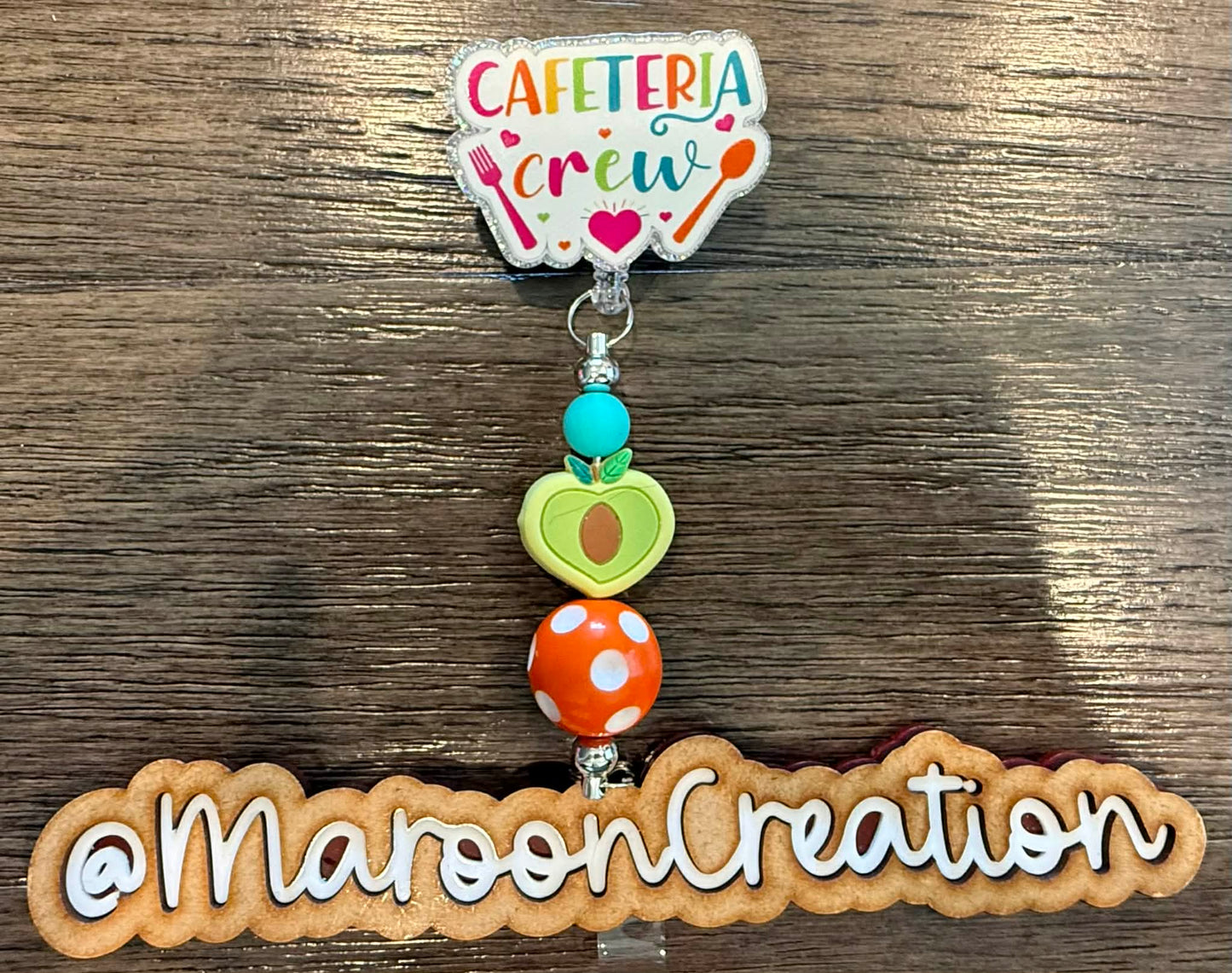 Cafeteria Crew Badge Reel