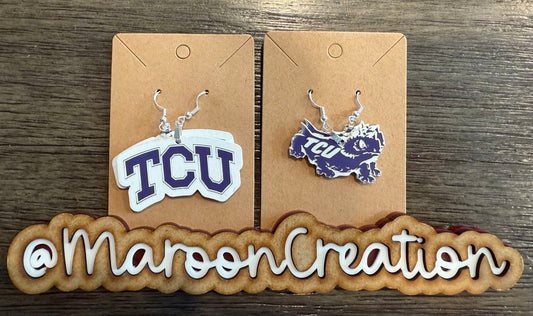 TCU Earrings