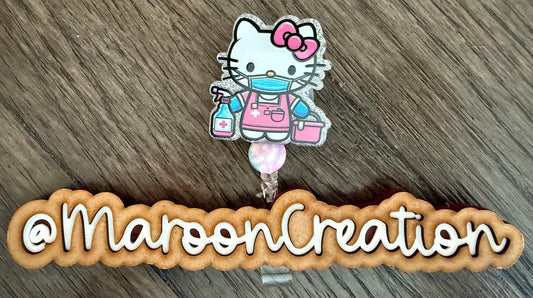 Housekeeping Badge Reel