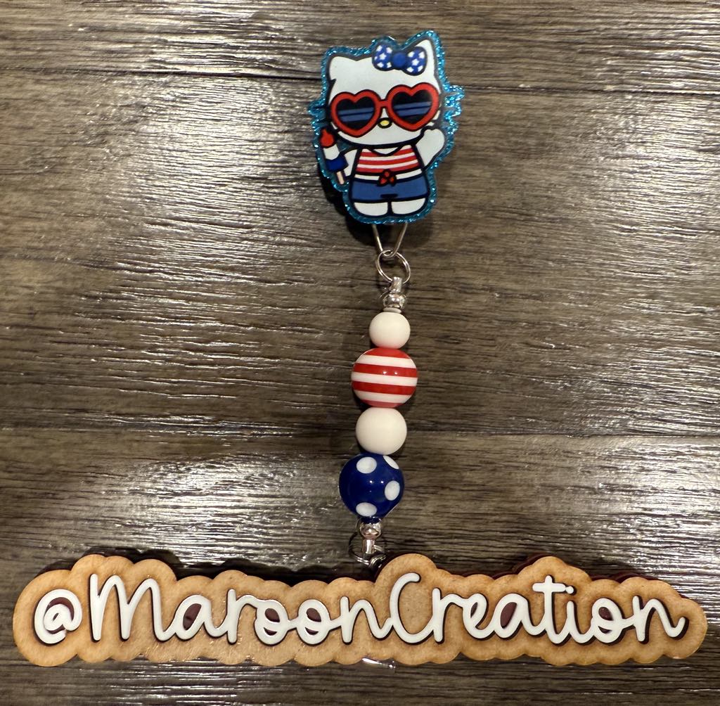 4TH of July Badge Reels