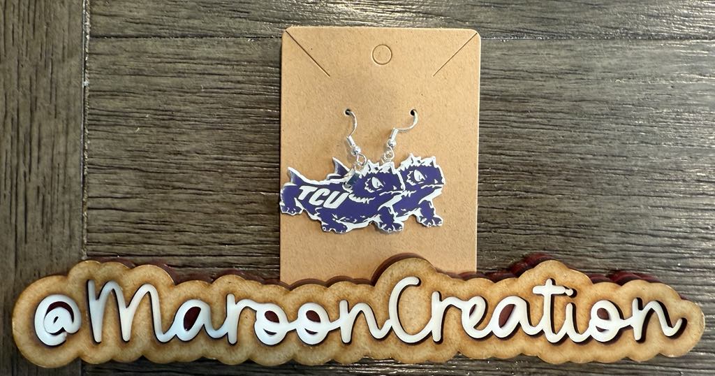 TCU Earrings