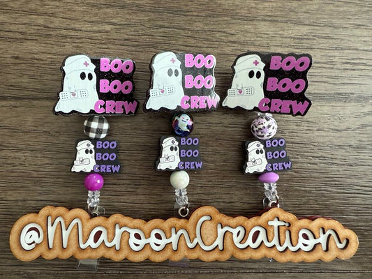 Boo Boo Crew Badge Reels