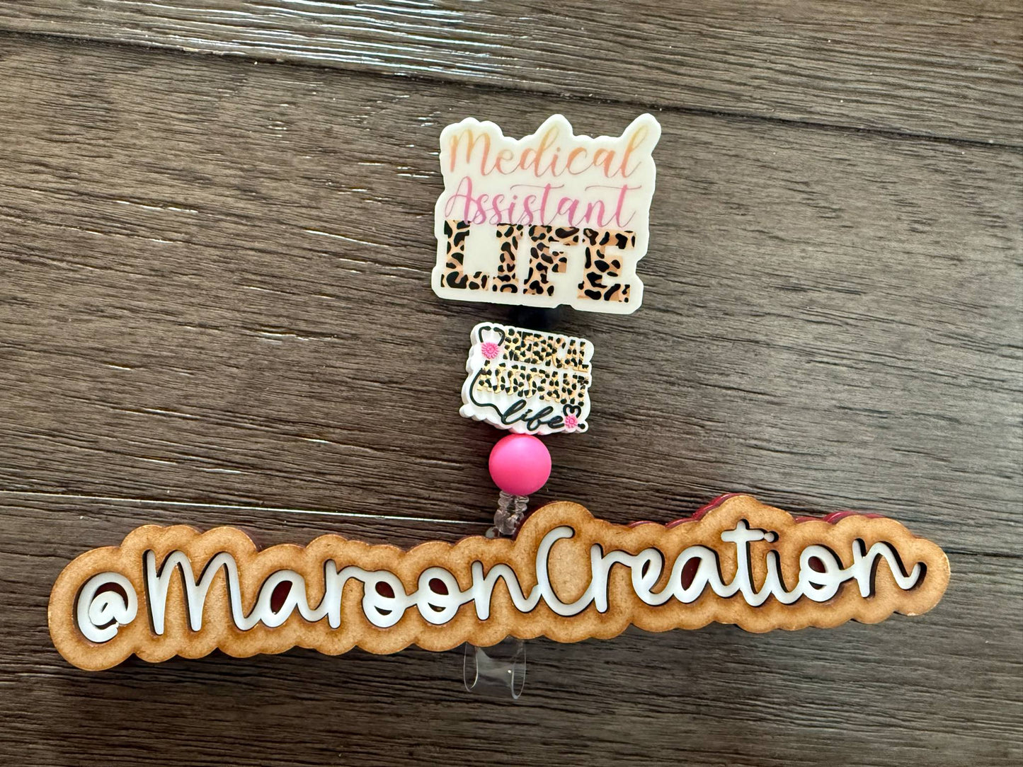 Medical Assistant Life Badge Reels