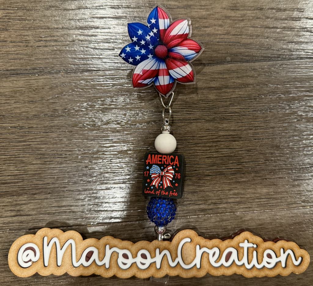 4TH of July Badge Reels