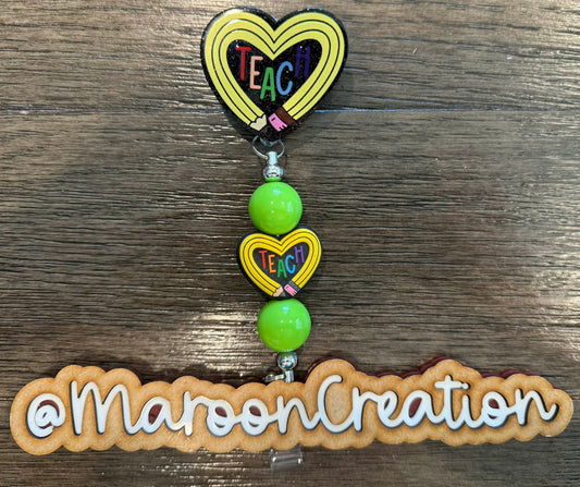 Teach Badge Reel